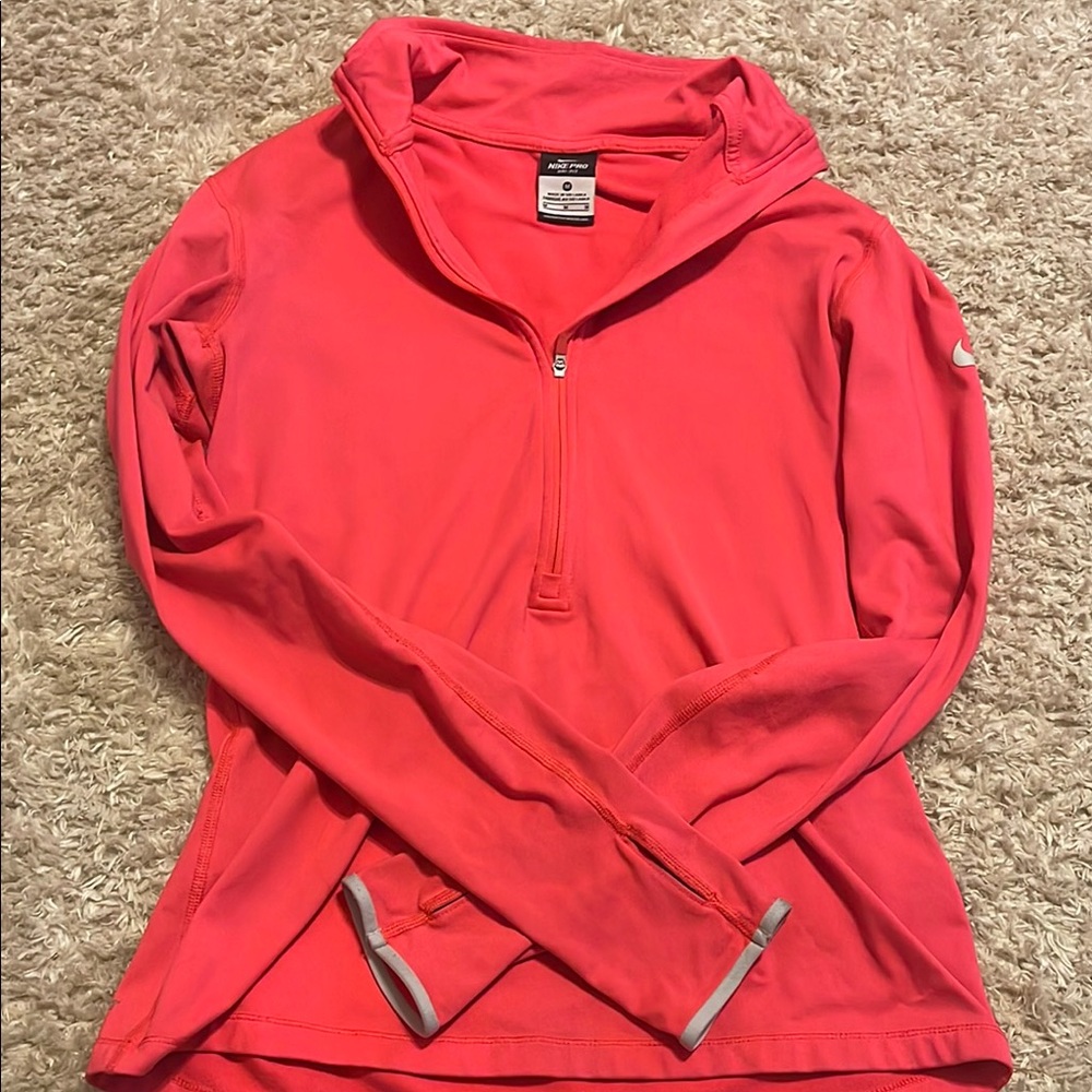 Nike Pro Dri-FIT Pink Pullover